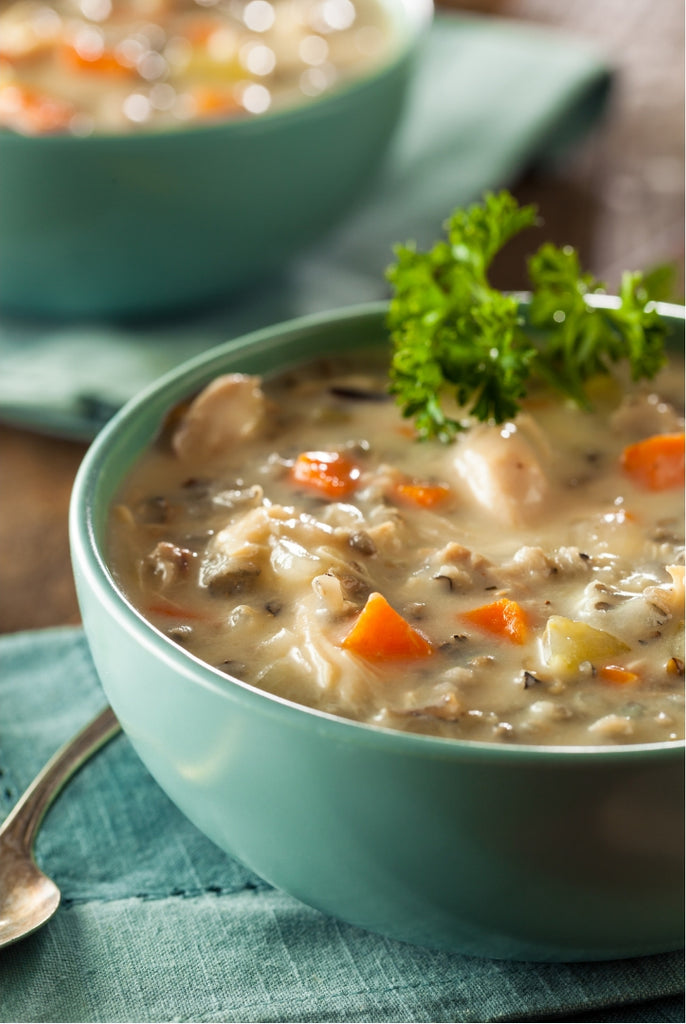 The Most Amazing Chicken and Wild Rice Soup